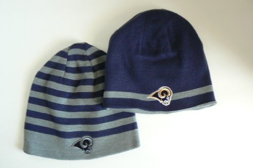 NFL St Louis Rams Reversible Classic Knit Beanie