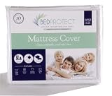 NEW Waterproof Terry Cotton Protective Mattress Cover All Sizes Available- Twin, TwinXL, Full, Queen, King