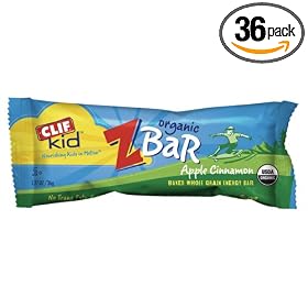 Clif Kid ZBar, Apple Cinnamon, Pack of 36