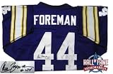 Chuck Foreman Vikings Autographed/Hand Signed Purple Jersey