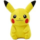 Official Nintendo Takara Tomy Pokemon Plush Stuffed Toy - 8" Pikachu (Japanese Import)