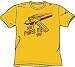 Star Trek DON'T PHASE ME BRO Phaser Adult Gold T-shirt