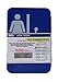 Women Restroom Sign Blue/White - ADA Compliant (1)