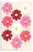 Martha Stewart Crafts Stickers Cosmos Flowers Pink/White By The Package