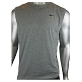 Nike Mens Retro Grey Training Vest Top T-Shirt Size L