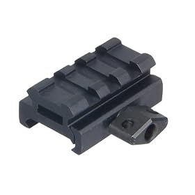 UTG Low Profile Riser Mount with 3 slots: Sports &amp; Outdoors