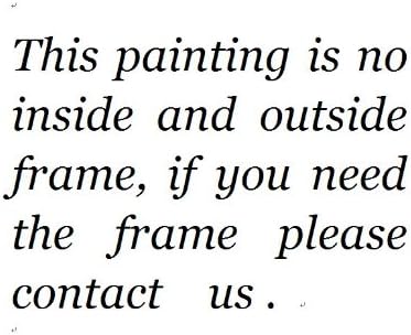 HD Prints Modern Abstract Oil Painting ON canvas wall art No inside and outside frame with concentration