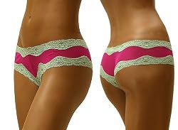 Mary Green Nylon Low Cut Boy Thong - N7