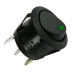 Lamptron Kippschalter rund - green LED