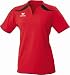 Erima Kurzarmtrikot »Makato« für Damen, rot/schwarz