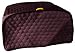 Quilted Burgundy Toaster Oven Appliance Cover