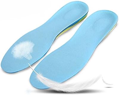Mcnen Absorb Shock Gel Insoles Breathable Deodorant Anti-skid Ultra-light design Shoe Pads Best Full LengthShoe Inserts for Running Hiking for Women and Men (S Length:23.5cm / 9.25 inch)