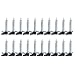20er-Set LED Weihnachtskerzen, kabellos, warm-weisses Licht, mit Fernbedienung und Zubeh�r