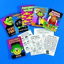 24 Halloween Fun and Game Books