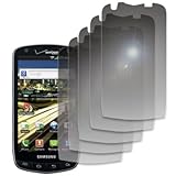 EMPIRE 5 Pack of Mirror Screen Protectors for Verizon Samsung Droid Charge