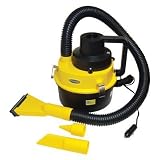 12 VOLT WET/DRY VACUUM WITH ADAPTERS