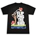 Angry Birds Flipping The Bird Black Graphic Tee Shirt