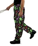 41tt%2BaUbIlL. SL160  100% Cotton Print Baggy Pants, Vegetable Garden, XX Large