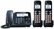 Panasonic KX-TG4772B Dect_6.0 2-Handset 1-Line Landline Telephone