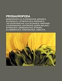 Prosauropoda: Massospondylus, Plateosaurus, Aardonyx, Riojasaurus, Lufengosaurus, Mussaurus, Thecodontosaurus, Glacialisaurus, Panphagia (Spanish Edition)