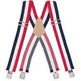 Rooster #111 RED/WHT/BLU Suspenders