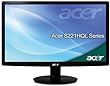 Acer S221HQLBD 54,6 cm (21,5 Zoll) TFT Monitor (DVI-D,VGA, Kontrastverhältnis 12000000:1, 5ms Reaktionszeit) schwarz