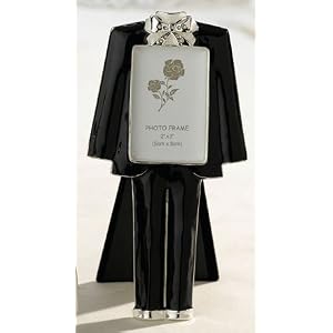Groom's Suit Bridal Photo Frame