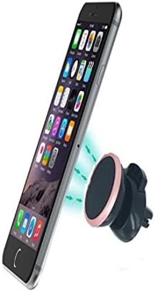 ElecLi Universal Magnet Mount Rotating Dash Mount Magnetic Air Vent Car Mount Holder for iPhone 6s Plus 6 5s 5c 4s, Galaxy S7 S5 S4 S3 S2 most of smartphones and Navigation and GPS (Pink)