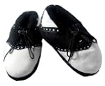 Longridge Chaussons Golf Noir/Blanc