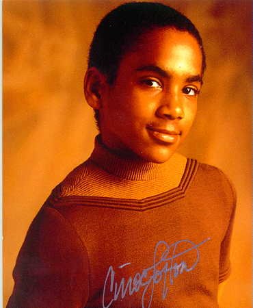Cirroc Lofton autographed Star Trek Deep Space Nine 3x5 photo