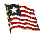  : Flaggenpin Liberia  Pin Flagge