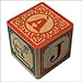 French Wooden Alphabet Blocks
