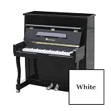 Schoenhut key Upright Piano SU W White