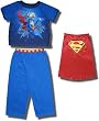 Superman "Breaking Chains" short-sleeve, long-leg Pajamas w/detachable cape for toddlers - ON SALE Superman "Breaking Chains" short-sleeve, long-leg Pajamas w/detachable cape for toddlers - ON SALE