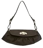 Jimmy Choo - Jimmy Choo Crêpe de Chine Black Evening Bag