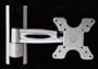 LCD301 Universal 13" to 30" LCD Tilting and Articulating Wall Mount Bracket (SILVER)