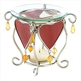 Sweetheart Oil Warmer Metal Glass Tealight Candleholder 41ttIC6DTjL. SL160 Sweetheart Oil Warmer Metal Glass Tealight Candleholder