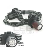 High Power 3 Watt CREE LED 120 Lumen AA Headlamp, Light Weight Headlight for Camping Fishing Hiking, 8110