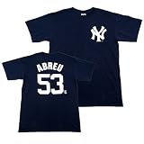 Bobby Abreu New York Yankees Grey Jersey Name and Number T-Shirt