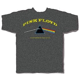 Buy Pink Floyd - Vintage Darkside T-Shirt (Hthr -Charcoal) made by Pink Floyd now!