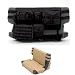 Smittybilt 5660201 G.E.A.R. Rear Seat Cover for 1976-2008 Jeep - BLACK Image