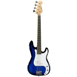 43 Blue Electric Bass Guitar by 