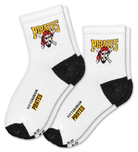 MLB Pittsburgh Pirates Kid's Youth Socks (2 Pack)