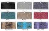 Portofino Metropolitan Hard Clutch Wallet - Many Colors To Choose From (Red Snake)