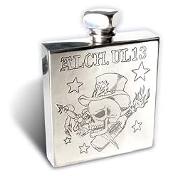 Smoke 'n' Alcohol Flask