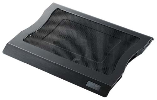 ELECOM 冷え冷えクーラー 大型静音ファン 15.4~17インチW対応 ブラック SX-CL10LBK