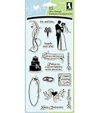 Inkadinkado Clear Stamps, Wedding
