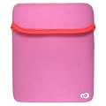 Kroo 10959 Reversible Laptop Sleeve for Asus Eee PC 700/701/900 (Grey/Pink)