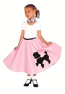 Poodle Skirt with Musical Note printed Scarf