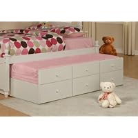 Powell May Twin Size Trundle with 3 Drawers